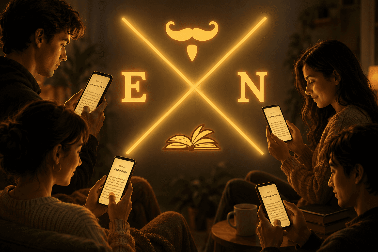 End Novel reading experience preview